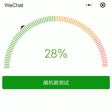 WeApp Dashboard 仪表盘组件动态效果